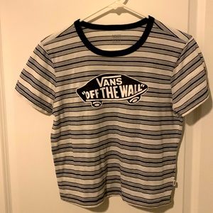 Vans “off the wall” cropped tee